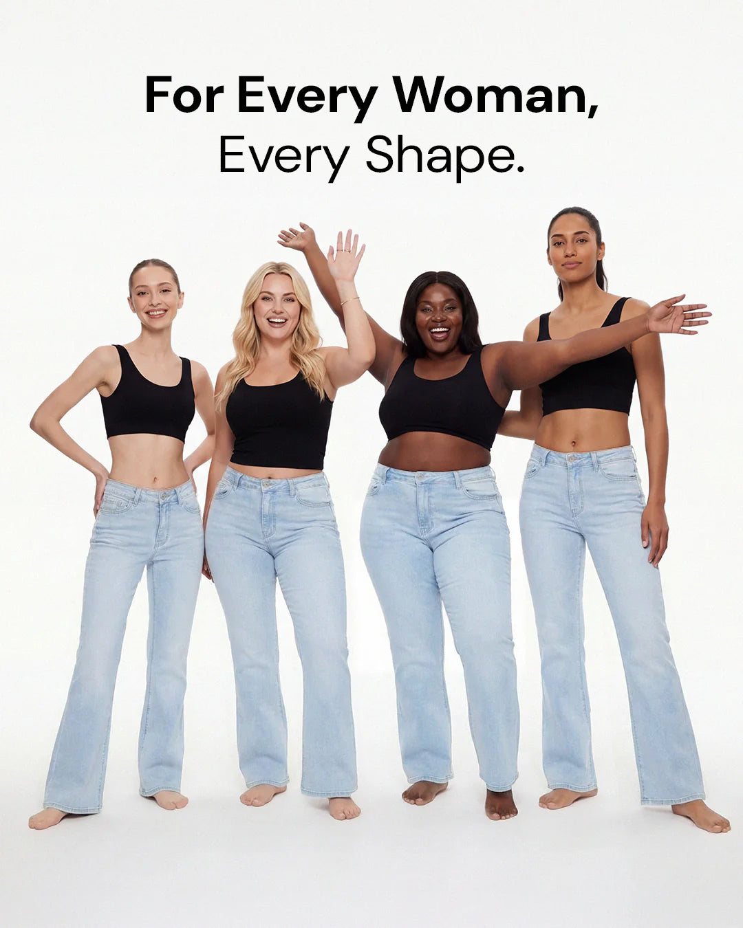 The Sculpt Mid Rise Jeans