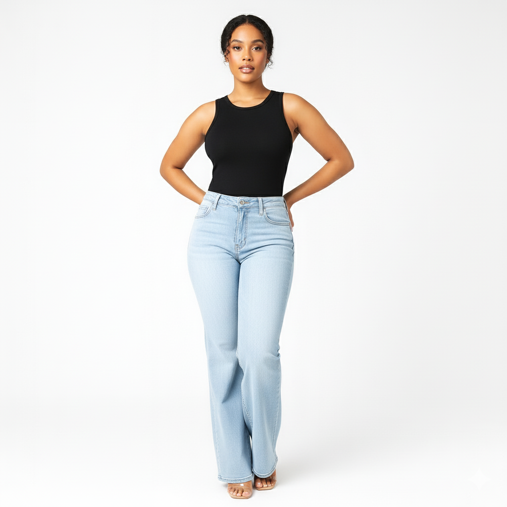 The Sculpt Mid Rise Jeans