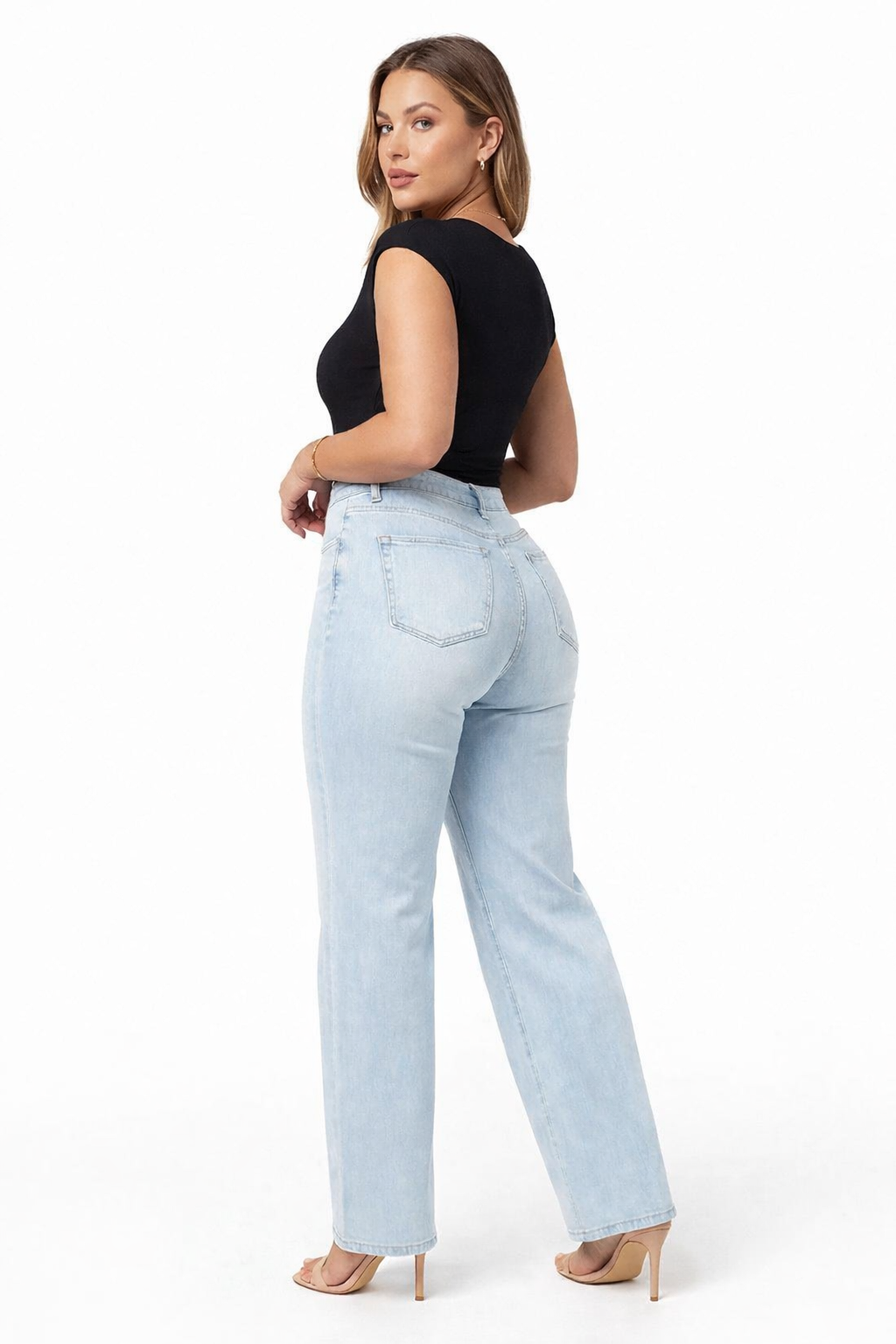 The Sculpt Mid Rise Jeans