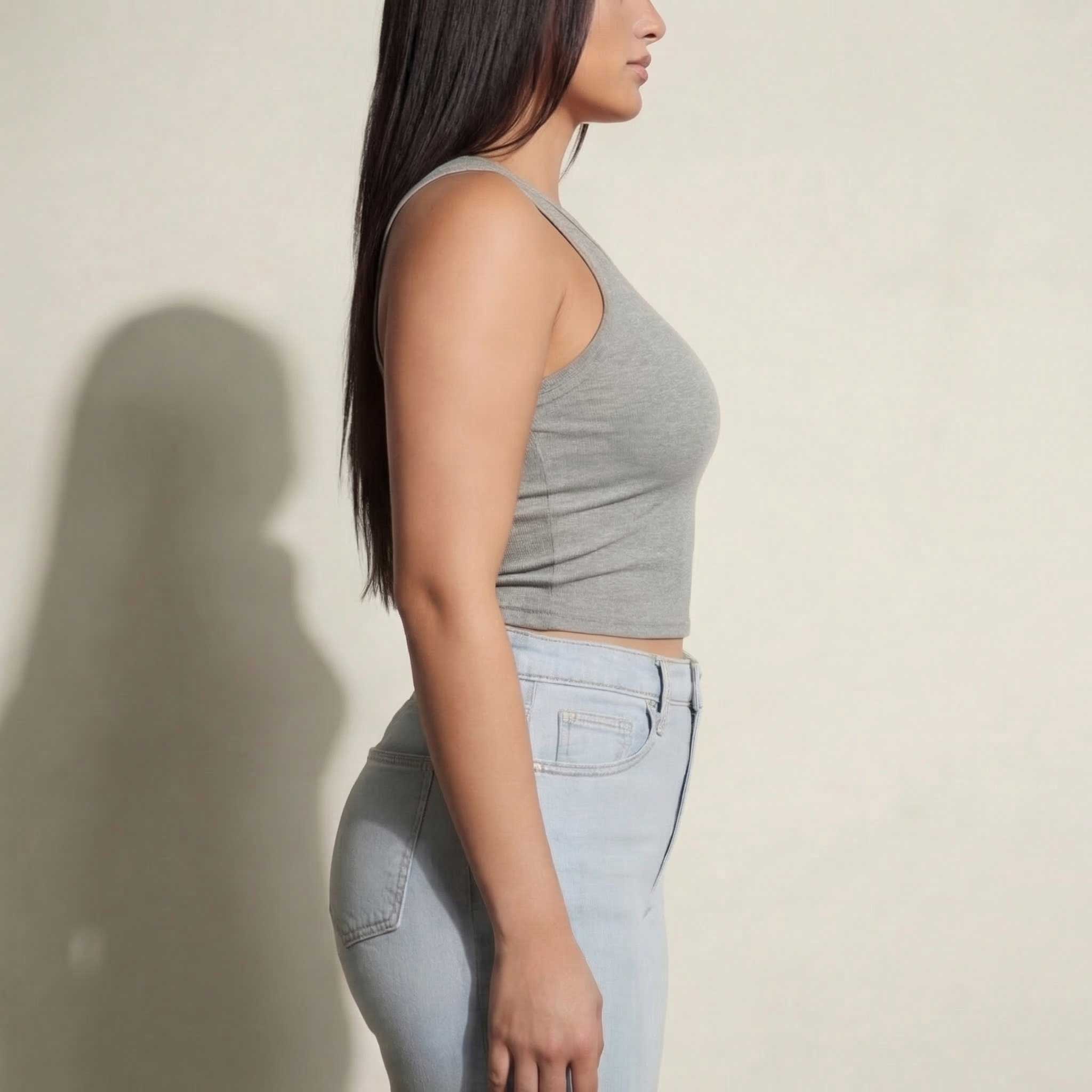 The Sculpt Mid Rise Jeans