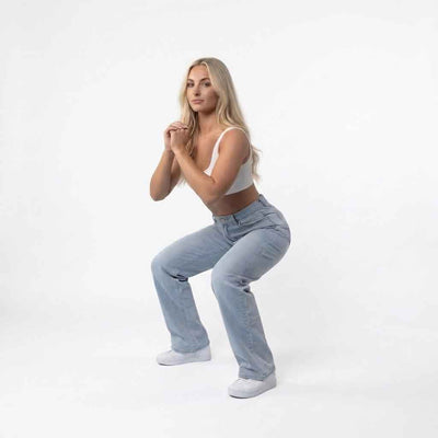 The Sculpt Mid Rise Jeans