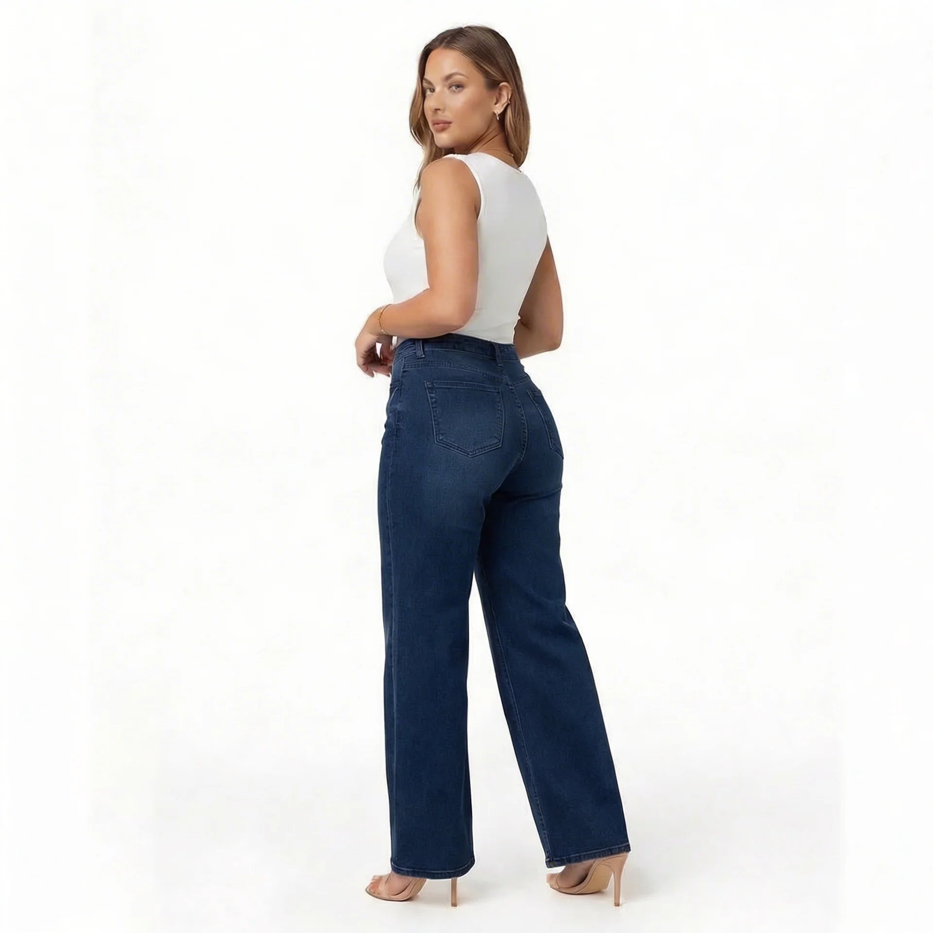 The Sculpt Mid Rise Jeans